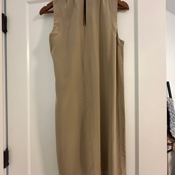 Robert Rodriguez silk mini dress with leather collar Size 2 - Picture 2 of 3